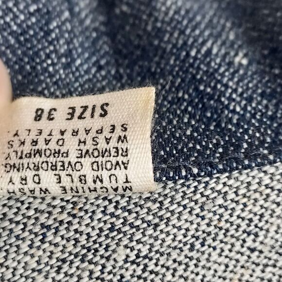 Vintage Maverick Cowboy Cut Denim Jacket NWT 1973 USA Sz 38 Blue Bell NOS - Picture 12 of 16